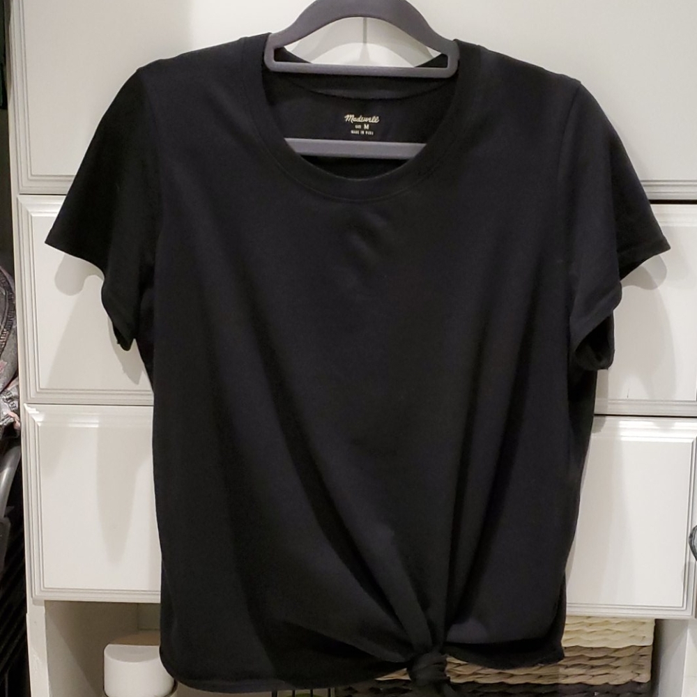 Madewell medium black shirt